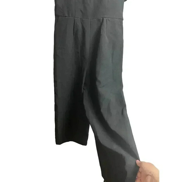 GB Girls Adjustable Spaghetti Strap Black Romper With Zipper Back Size 14 - Picture 5 of 9